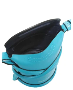 Alexander McQueen Mini Curve Leather Bucket Bag-PROOZY Sale