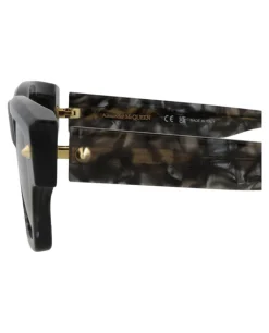 Square-Frame Recycled Acetate Sunglasses-Alexander McQueen Hot