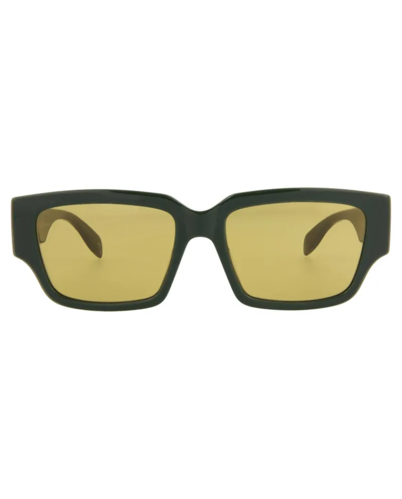 Square/Rectangle-Frame Acetate Sunglasses-Alexander McQueen Online