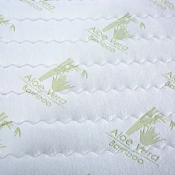 Aloe Vera Quilted Mattress Pad-Bed Bath Fashions New