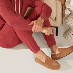 Australian Shearling Tread Men's Moccasin-Italic Best