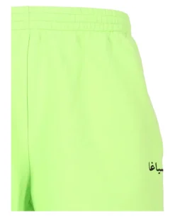 Graphic Printed Sweat Shorts-Balenciaga New