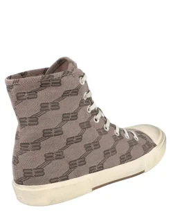 Paris Monogram High Top Sneakers-Balenciaga Online