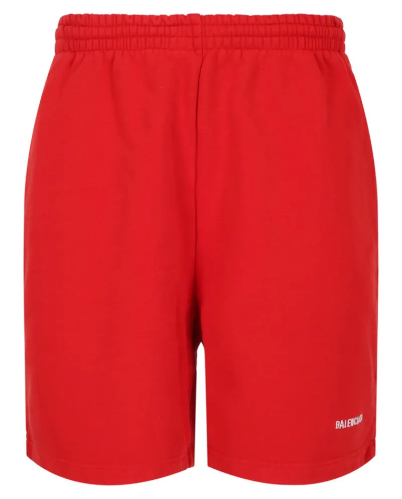 Terry Vintage Logo Sweat Shorts-Balenciaga Online