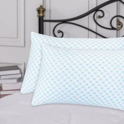 Bamboo Memory Foam Pillow with Removable Cover-Bed Bath Fashions Outlet