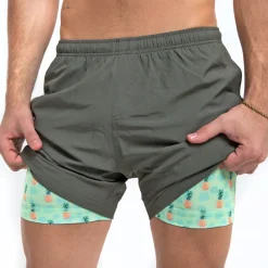 Pineapples Swim Trunks-Bermies Discount