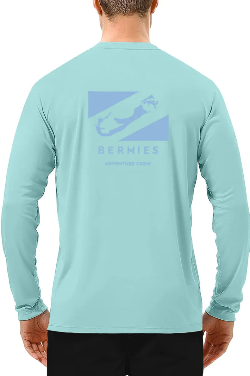 Men's Long Sleeve Tee-Bermies Discount