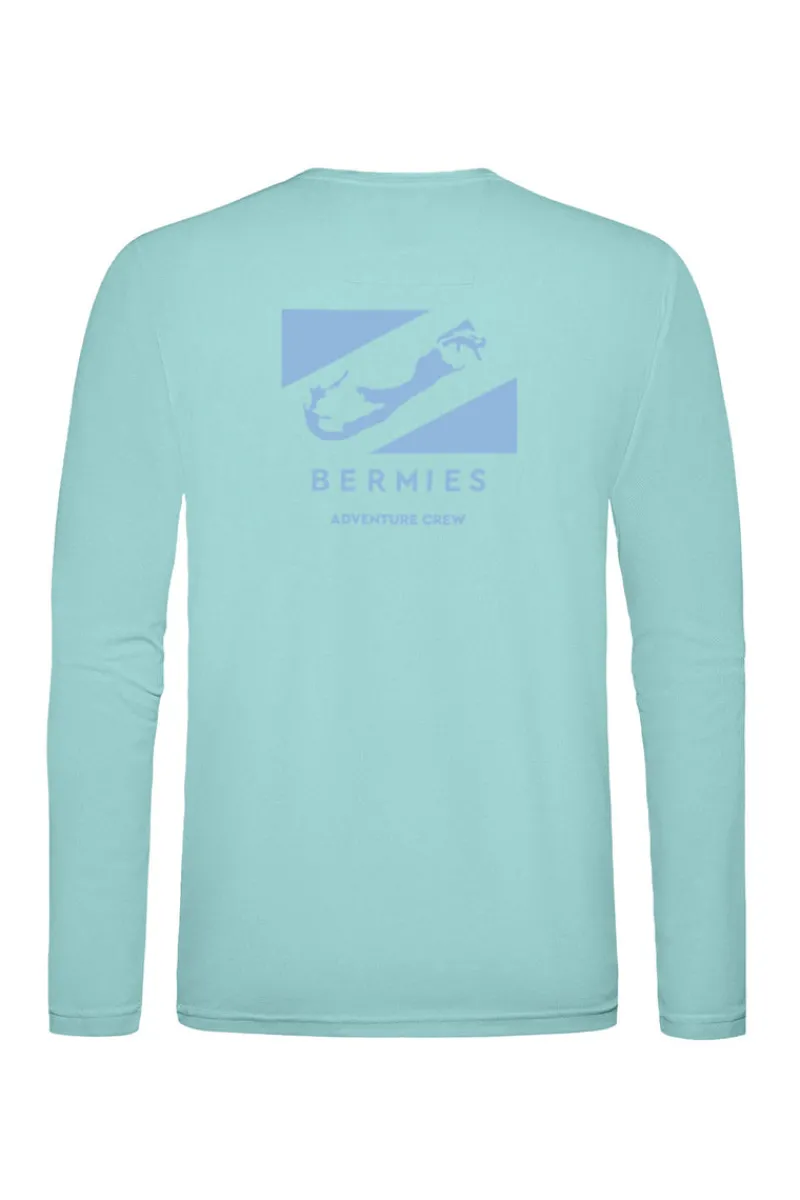 Men's Long Sleeve Tee-Bermies Discount