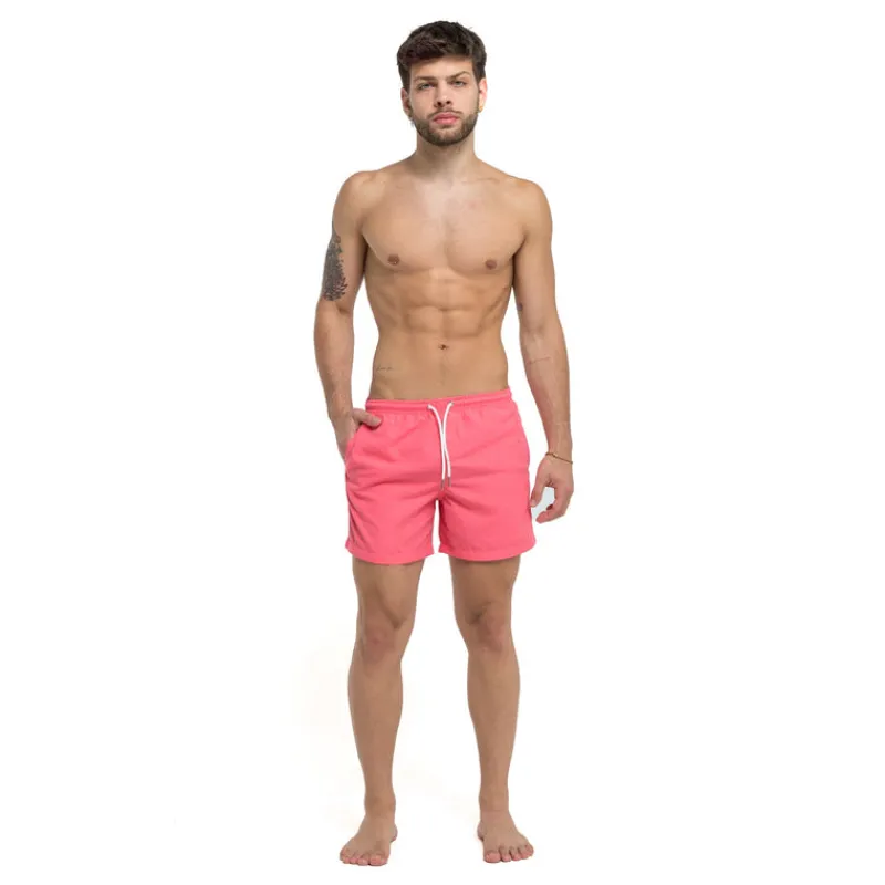 to Flamingo Swim Trunks-Bermies Hot
