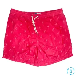 to Flamingo Swim Trunks-Bermies Hot