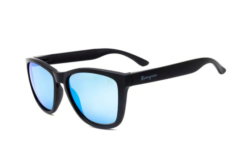 Unbreakable Black-Blue Men's Sunglasses-Biscayners Hot