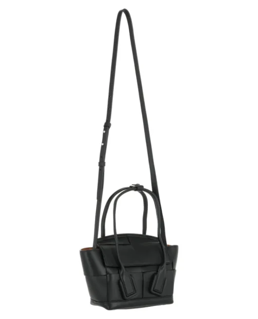 Arco 33 Mini Grainy Leather Top-Handle Bag-Bottega Veneta Hot