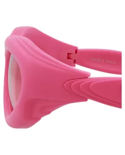 Oval-Frame Injection Sunglasses-Bottega Veneta Sale