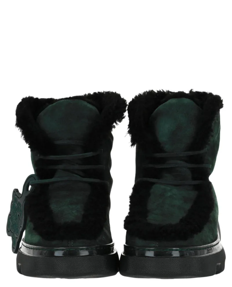 Burberry Creeper Shearling Boots-PROOZY Hot