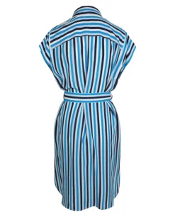 Burberry Nella Striped Shirt Dress-PROOZY Discount