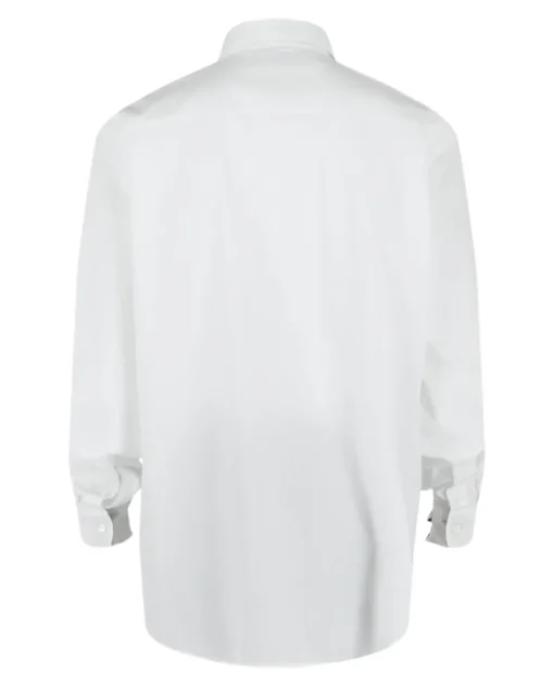 Stretch Cotton Poplin Shirt-Burberry Clearance