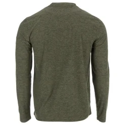 Men's Long Sleeve Two Tone Supreme Soft Henley-Canada Weather Gear Clearance