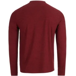 Men's Long Sleeve Two Tone Supreme Soft Henley-Canada Weather Gear Clearance