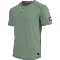 Men's Trail Blazer Henley T-Shirt-Canada Weather Gear Best
