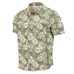 Men's Non Perforated Button up Short Sleeve Shirt-Canada Weather Gear Best