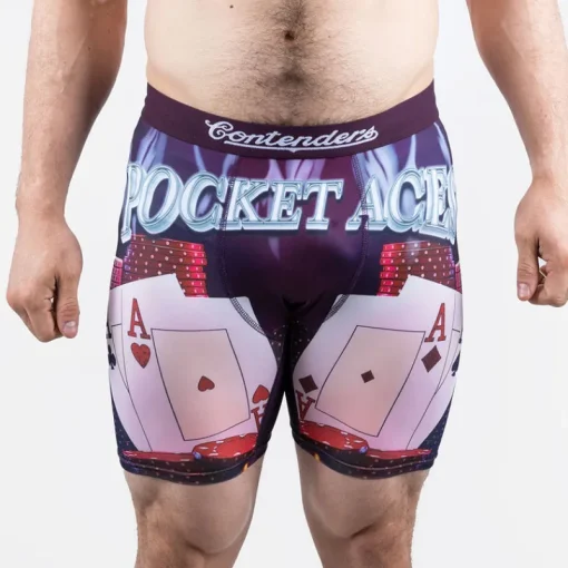 Daniel Negreanu Pocket Aces Brief-Contenders Clothing Clearance