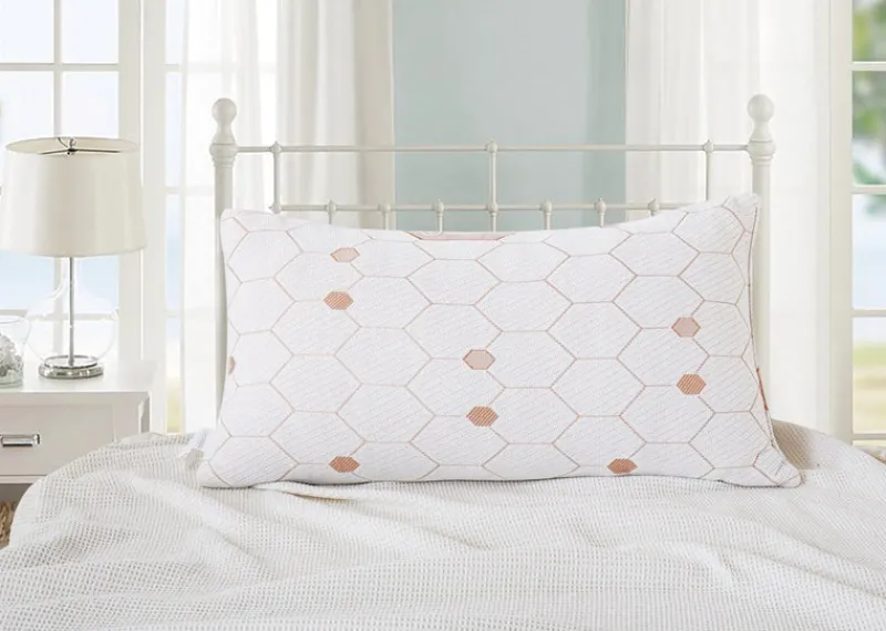 Copper Infused Memory Foam Pillow (Set of 2)-PROOZY New