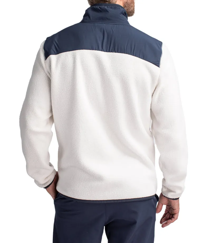 Cutter & Buck Cascade Eco Sherpa Mens Big & Tall Fleece Jacket-Cutter u0026 Buck Sale