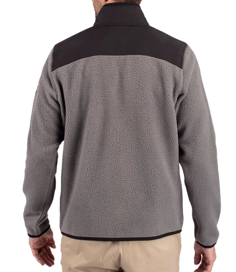 Cutter & Buck Cascade Eco Sherpa Mens Big & Tall Fleece Jacket-Cutter u0026 Buck Sale
