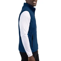 Cutter & Buck Clique Summit Performance Fleece Full Zip Men's Vest-Cutter u0026 Buck Outlet
