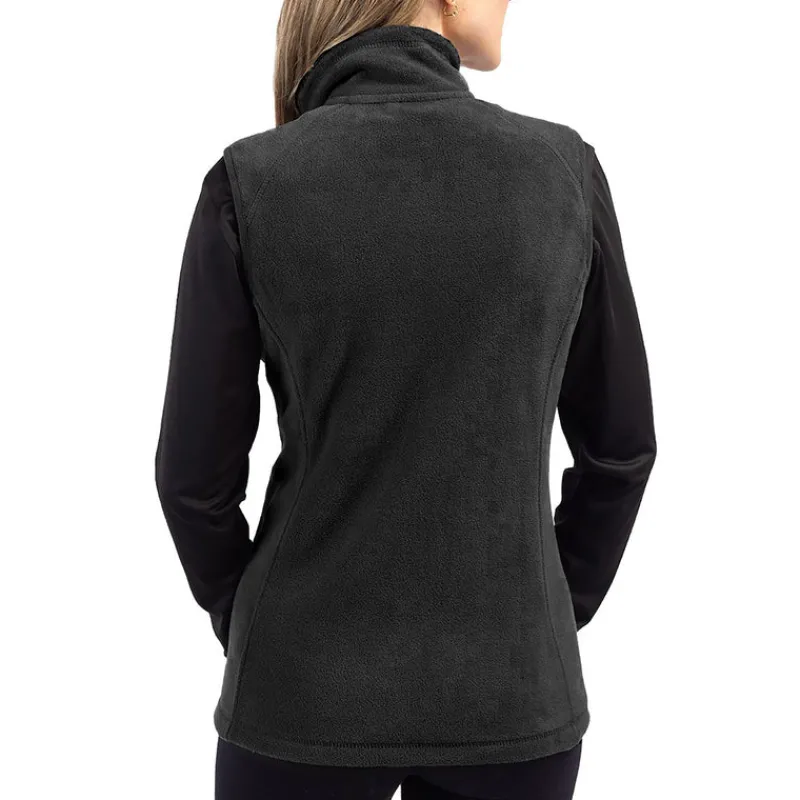 Cutter & Buck Clique Summit Performance Fleece Full Zip Women's Vest-Cutter u0026 Buck Hot