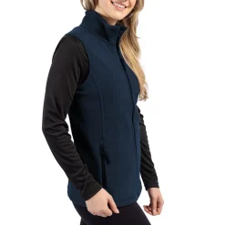 Cutter & Buck Clique Summit Performance Fleece Full Zip Women's Vest-Cutter u0026 Buck Hot