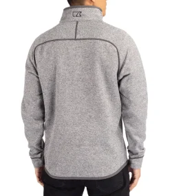 Cutter & Buck Mainsail Sweater-Knit Mens Half Zip Pullover Jacket-Cutter u0026 Buck Online