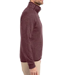 Cutter & Buck Mainsail Sweater-Knit Mens Half Zip Pullover Jacket-Cutter u0026 Buck Online