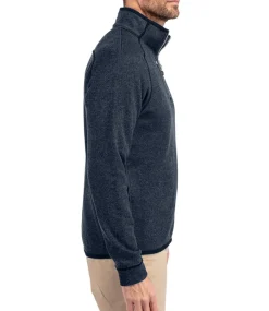 Cutter & Buck Mainsail Sweater-Knit Mens Half Zip Pullover Jacket-Cutter u0026 Buck Online