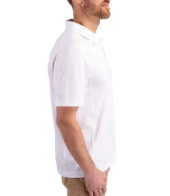 Cutter & Buck Prospect Eco Textured Stretch Recycled Men's Short Sleeve Polo-Cutter u0026 Buck Hot