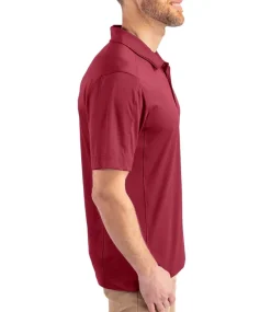 Cutter & Buck Prospect Eco Textured Stretch Recycled Men's Short Sleeve Polo-Cutter u0026 Buck Hot