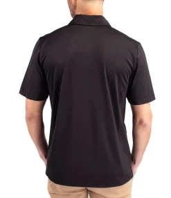 Cutter & Buck Prospect Eco Textured Stretch Recycled Men's Short Sleeve Polo-Cutter u0026 Buck Hot