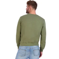 Men's Crew Neck Fleece Sweatshirt-Eddie Bauer New