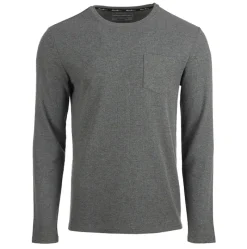 Men's Long Sleeve Waffle Pocket Crew-Eddie Bauer Best