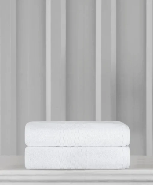 Fairfield Luxury Quick Drying Bath Sheets - 2 Pieces-Classic Turkish Towels Hot