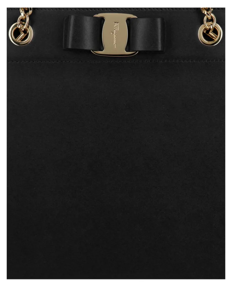 Vara Bow Smooth Leather Tote-Ferragamo Sale