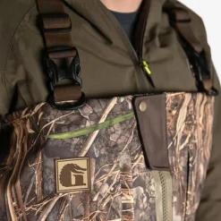 Omega Uninsulated Zip Waders | Mens - Realtree Max-7-Gator Waders New