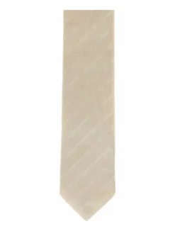 Diagonal Logo Silk Tie-Givenchy Outlet