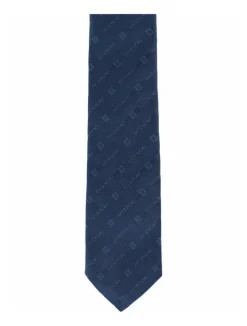 Diagonal Logo Silk Tie-Givenchy Sale