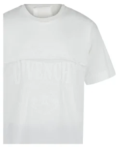 Givenchy Logo Embroidered T-Shirt-PROOZY Fashion