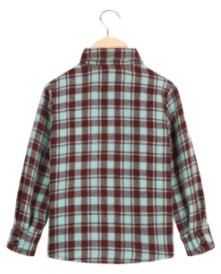 Check Patterned Wool Shirt-Gucci Online