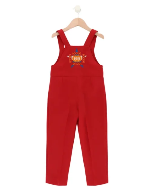 Embroide Logo Overalls-Gucci Best