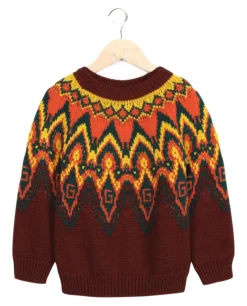 Gucci Geo Patterned Wool Sweater-PROOZY Discount