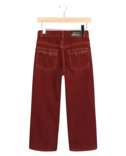 Horsebit Corduroy Pants-Gucci Online