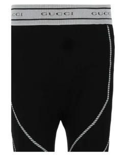 Jacquard Tubular Jersey Shorts-Gucci New